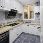 Customized Size Luxury Countertop Pantry Cabinet With Particle Board Door