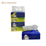 Custom Makeup Facial Paper Tissue Remover Towel Pocket Poly Facial Tissue Bag