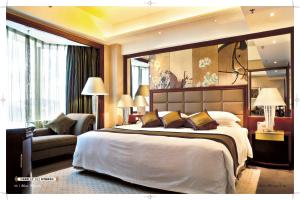 China Executive Suite,Hotel Furniture,King Bed,Headboard,SR-032 factory