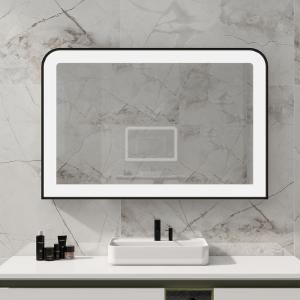 China Efficient Heating Custom Bathroom Mirrors Anti Fog Personalized Vanity Mirror factory