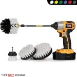 Extrusion Molding 5Pcs Drill Power Brush Scrubber For Household Cleaning
