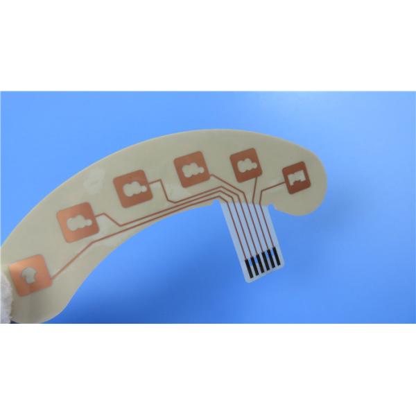 Flexible Printed Circuit Built On Transparent PET FPC With 3M Adhesive for Thin-film Switch