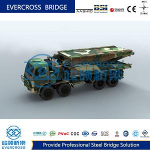 China GB355B Steel Bailey Bridge Convenient Transfer Emergency Mechanized Bridge For Sale factory
