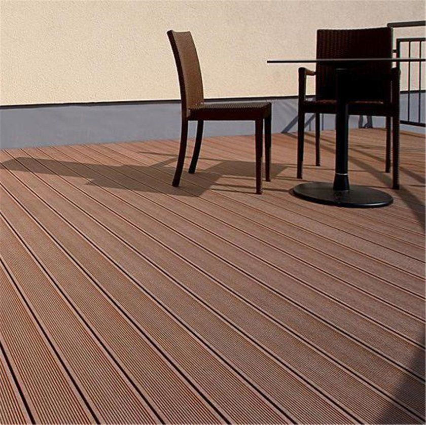 Waterproof WPC Decking for Outdoor Swimming Pool / Garden Board (HS150*25-C)