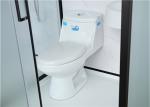 Shower Cabins White Acrylic ABS Tray2000*1160*2150mm black aluminium front open