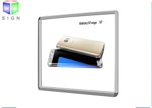 China A1 Acrylic Aluminum LED Backlit Poster Frame 15Mm Thickness Wall Mounting factory