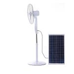 16 Inch 1130rpm 12V 15W Solar Rechargeable Fan BLDC Motor Auto Cool