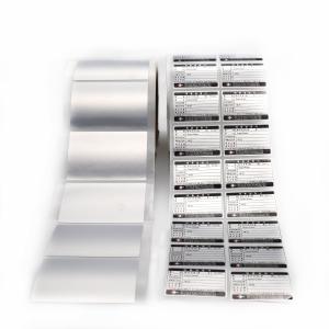 China Custom Strong Adhesive Stickers Waterproof High Temperature Adhesive Labels factory