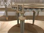Aristo Party Beautiful bedroom Furniture Small Round Stool Wooden Fabric