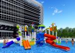 Colorful Fiberglass Material Water Entertainment Equipment Water Slide Pipe