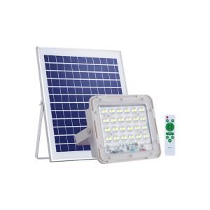 China 162*136mm 50W White Outdoor Solar Spot Lights 8000k For Courtyards factory