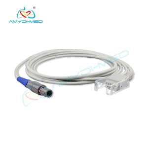 China 6 Pin Mindray Spo2 Extension Cable 2.4m Cable Length For Patient Monitor factory