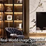 Embedded LED Induction Light Strip Wardrobe Wine Cabinet Light Line