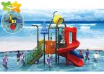 Professional Children'S Outdoor Water Slides CAD Line Drawing Steel Structure