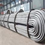 DELLOK Heat Exchanger Stainless Steel 304L 180 Degree Pipe Elbow