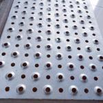 Q235 Carbon Steel Perforated Grip Strut Grating 2MM-3MM