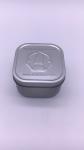 Medical Storage Square Tin Box For Health Product CYMK Color