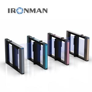 China IRONMAN IM.LB.01 Multicolor Optical Speed Gate Turnstile for Building Access Control factory