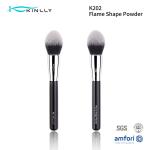 powder Makeup Brush both two color hair Copper Ferrule Wooden Handle· Face