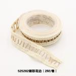 Garment Decoration Jute Rope Ribbon Gift Packing Wired Burlap Ribbon