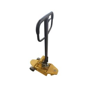 China Steel Warp Beam Trolley Lifting 300mm Tractor Hand Heavy Weight Lifting Trolley factory