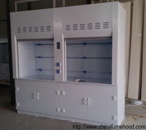 China Polypropylene Laboratory Fume Cupboards AC220V Power Sockets SGS Certified factory