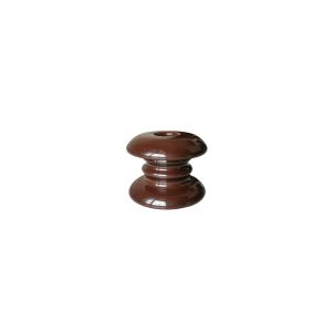 China Special Designed Brown Height 93mm Porcelain Spool Insulators on sale