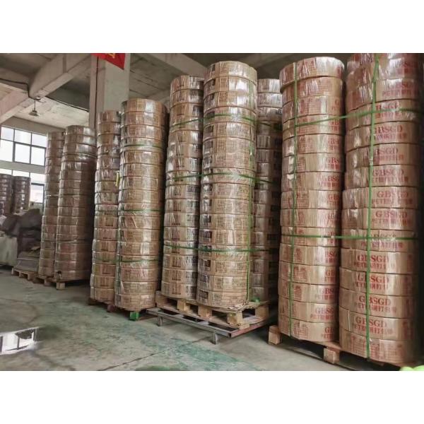 Custom Color Polyester PET Packaging Strap Pallet Packing Plastic Steel Strapping Rolls Strong and Durable PET Packing