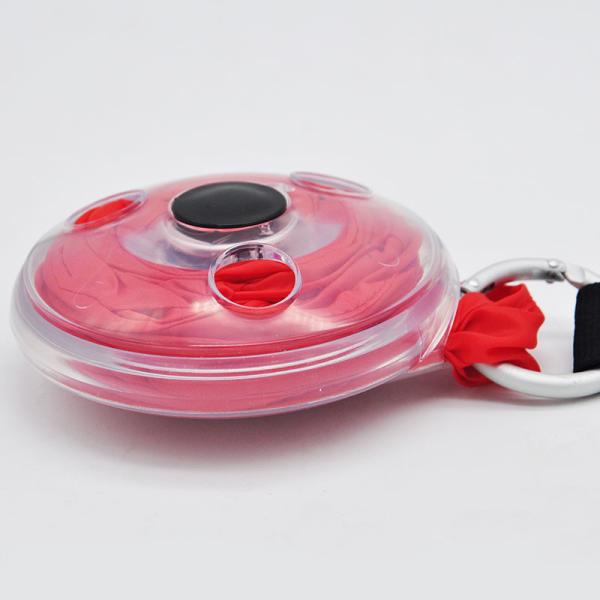 Mini Reusable Polyester Foldable Folding Shopping Bag To Roll Up In Small Case Portable Tote Shopping Bag