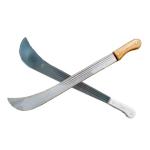 Silver Polished Multifunctional Hunting Machete 2 Inch Anti Corrosion