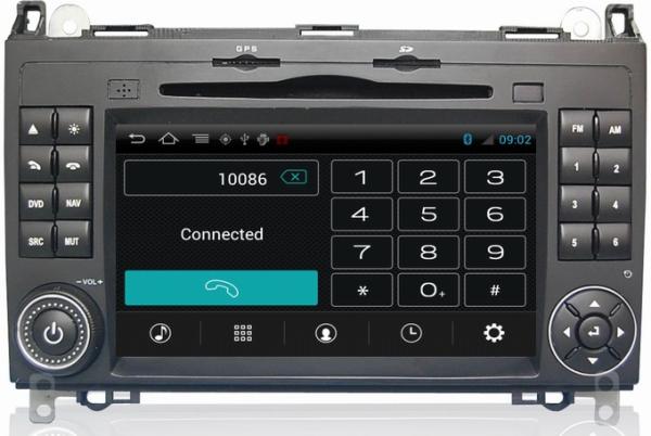 Ouchuangbo Car Radio Bluetooth DVD Navi Android 4.0 for Mercedes Benz A Class