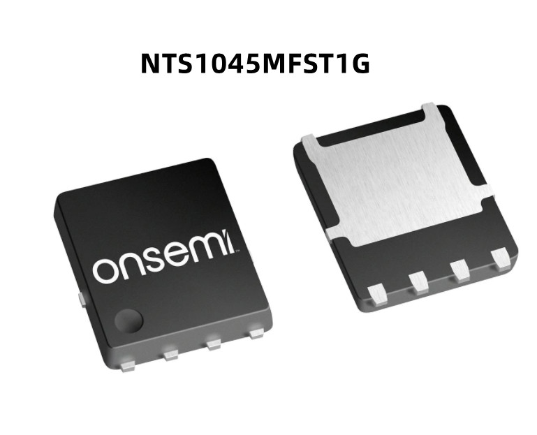 China 45V 10A 5DFN Programmable IC Chip NTS1045MFST1G Schottky Rectifiers factory