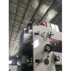 RY480-6C-B Label UV film Flexo Printing Machine / PP PRINTING MACHINE UV Flexo