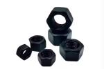 M4 M16 Carbon steel Hexagon Nuts Class4.8 Grade 8.8 Metal nuts with Black
