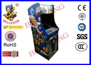 China Classic Wonder boy upright arcade machine 19 Inch LCD Screen Credit Buttons Sanwa Joysticks factory