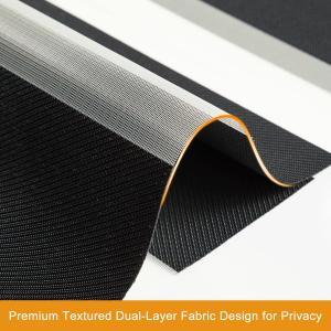 China Premium Roller Shades Semi Blackout Sunscreen Zebra Blinds Fabric For Home factory