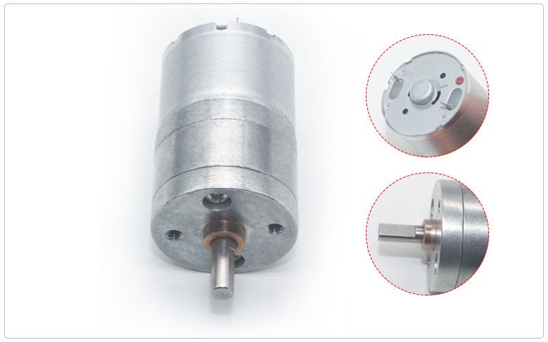 Intelligent Wheel Holder Motor Set JGA25-310TC 12mm Mini DC Reduction Motor