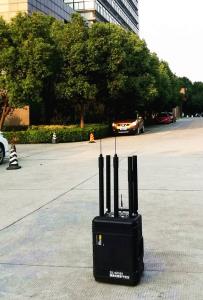 China Military Wireless Signal Jammer , 20-6000 MHz Walkie Talkie Signal Jammer factory