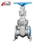 Sanitary Stainless Steel Gate Valve CF8 304 Flanged Connection