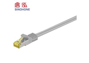 China Bulk Shielded CAT5E Ethernet Cable , CAT 7 Bulk Flat Ethernet Cable factory