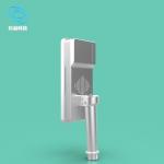 Column Type Voice Broadcast Iris Recognition Device 8 Inch Vertical