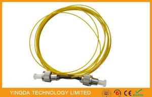 China FC - FC Simplex Fiber Optic Patch Cord 3.0mm , ODF FC / UPC Patch Cord SM LSZH factory