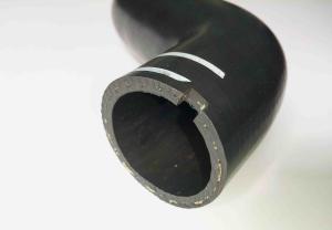 China Rubber Aramid Turbo Intercooler Pipe Braided Reinforced Heat Aging Resistance factory