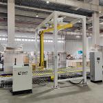 Full Automatic Prestretch Film Packaging Package Wrapper Pallet Wrapping