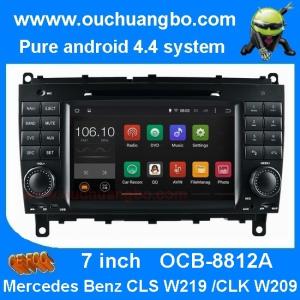 China Ouchuangbo Mercedes Benz w209 w219 audio DVD gps stereo android 4.4 supoort cabus MP3 factory