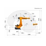 6 axis industrial robot KR 210 R2700 EXTRA industrial welding robot arm with KR