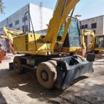 Komatsu PC150 Excavator 15 Ton Used Wheel Excavator Intelligent Control