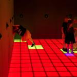 Amusement Park Interactive Projection Hopscotch Floor Activate Games Grid Led