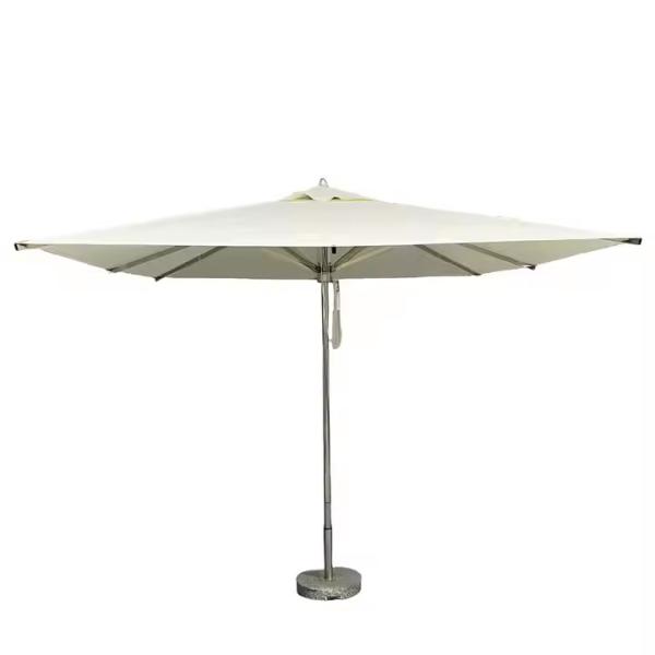 Heavy duty market umbrella luxury star hotel round Outdoor umbrella Stainless