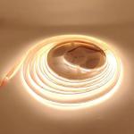 5 Meter Linear Cob Led Light Strip 12v 528 Leds/M High Brightness Adjustable